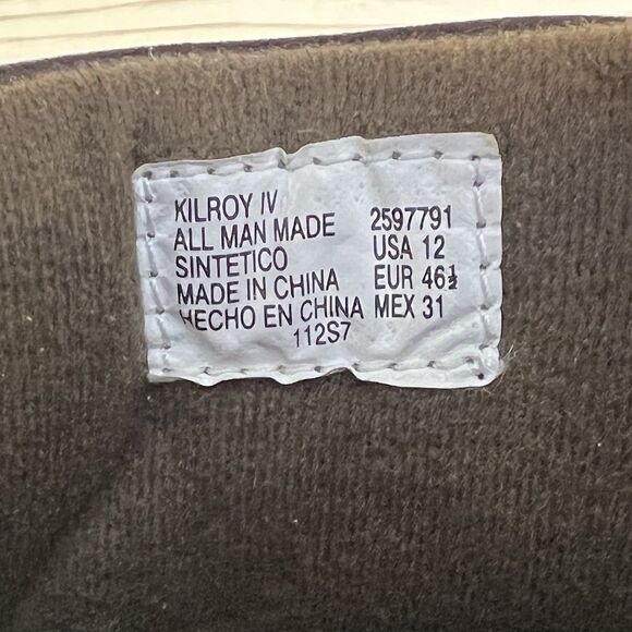 Faded Glory Mens 12 Bown Faux Leather Boat Shoe Kilroy IV Lace-Up Driving Loafer - Picture 12 of 13